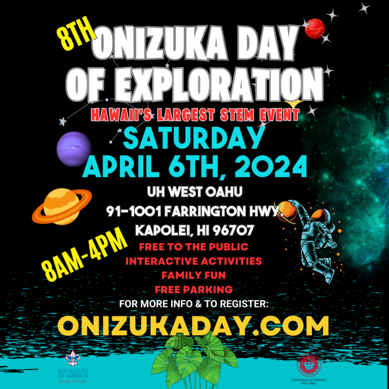 Onizuka Day of Exploration STEM Event Help Needed!